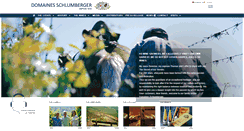 Desktop Screenshot of domaines-schlumberger.com